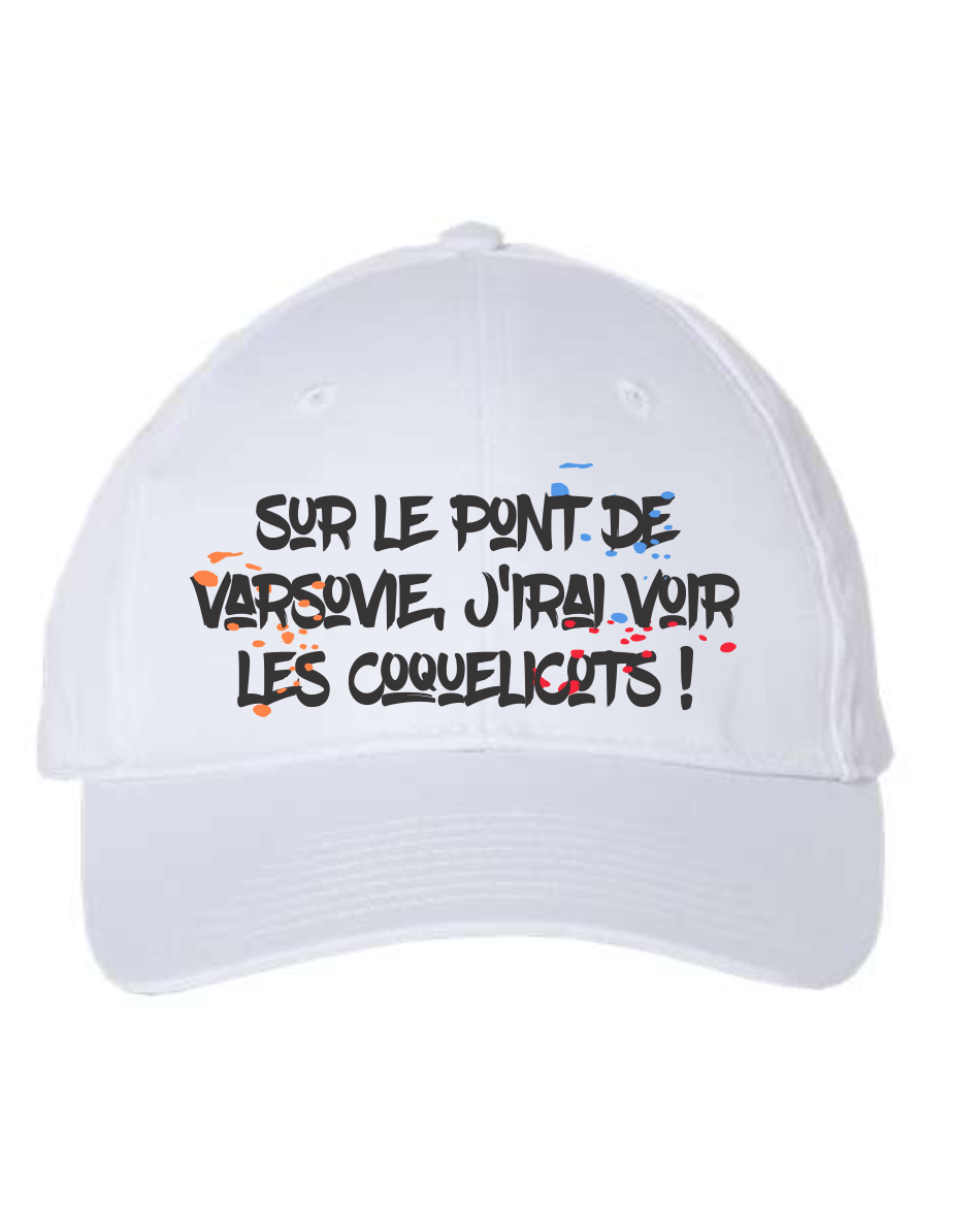 Casquette réglable sur mesure