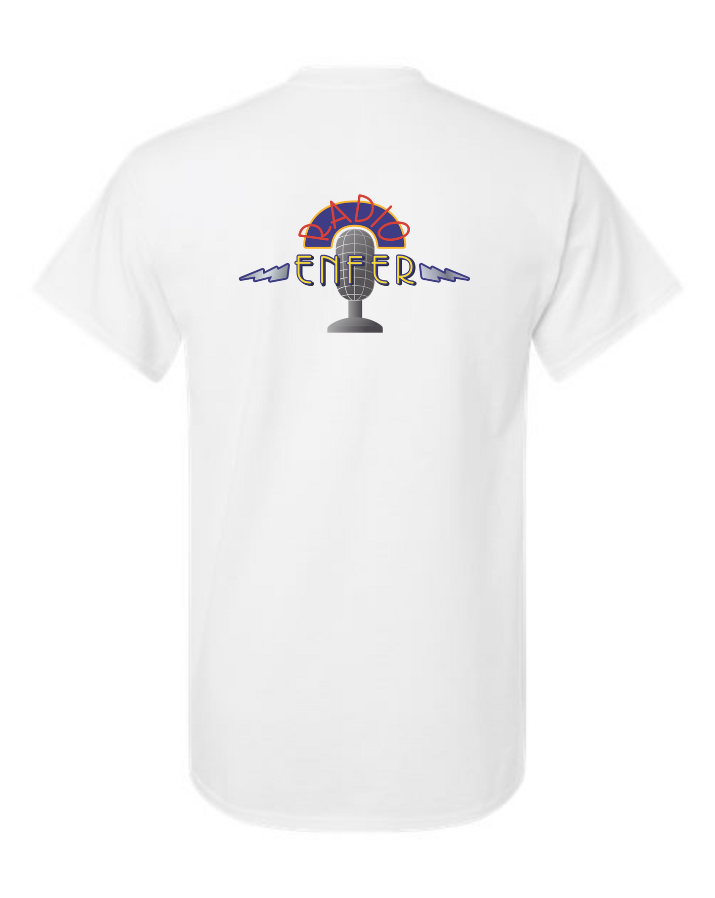 T-shirt à col rond - Radio Enfer