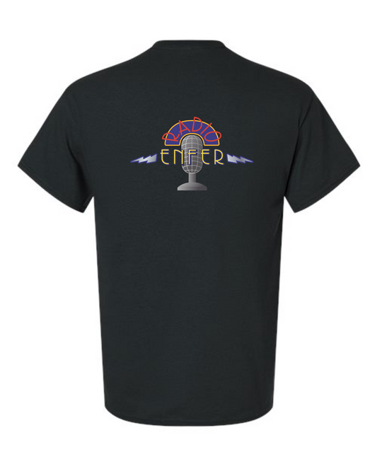 T-shirt à col rond - Radio Enfer