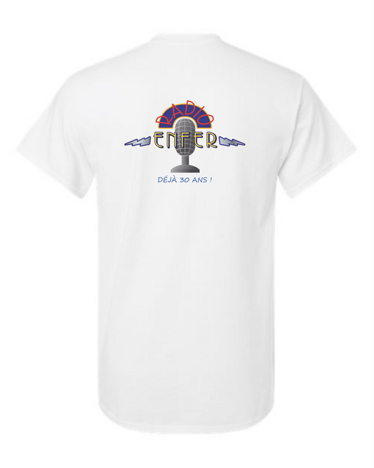 T-shirt à col rond – Radio Enfer, Déjà 30 Ans